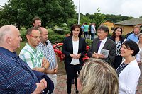 Barrierefreies Wegenetz im Ferienpark Feuerkuppe... Bild: Barrierefreies Wegenetz im Ferienpark Feuerkuppe...