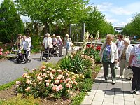 Bild: WB 4 besuchte Europa-Rosarium Sangerhausen