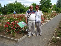 Bild: WB 4 besuchte Europa-Rosarium Sangerhausen