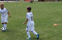 Bild: "Real Madrid Fu&szlig;ballschule" machte Station in Wiehe