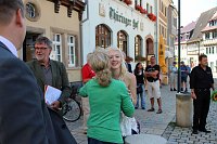 Bild: Ministerpr&auml;sident in Bad Frankenhausen begr&uuml;&szlig;t