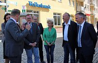 Bild: Ministerpr&auml;sident in Bad Frankenhausen begr&uuml;&szlig;t