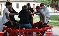 Bild: Paddeltour, Kletterturm und Denglisch�