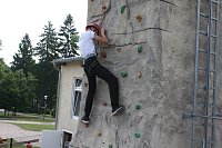 Bild: Paddeltour, Kletterturm und Denglisch�