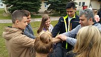 Bild: Paddeltour, Kletterturm und Denglisch�