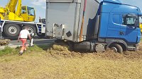 Bild: Unfall auf der B4 in H&ouml;he Fuchsfarm