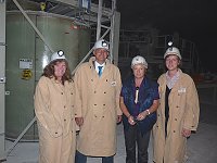 Grubenfahrt in der GSES Bild: Grubenfahrt in der GSES