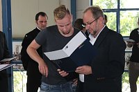 Bergbautechnologen beendeten Ausbildung Bild: Bergbautechnologen beendeten Ausbildung