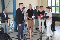 Bergbautechnologen beendeten Ausbildung Bild: Bergbautechnologen beendeten Ausbildung