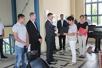 Bergbautechnologen beendeten Ausbildung Bild: Bergbautechnologen beendeten Ausbildung