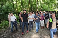 Teils kontrovers im Possenwald unterwegs Bild: Teils kontrovers im Possenwald unterwegs