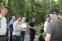 Waldbegehung mit Siegesmund und Kieling Bild: Waldbegehung mit Siegesmund und Kieling