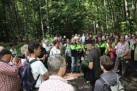 Waldbegehung mit Siegesmund und Kieling Bild: Waldbegehung mit Siegesmund und Kieling