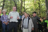 Waldbegehung mit Siegesmund und Kieling Bild: Waldbegehung mit Siegesmund und Kieling