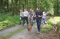 Waldbegehung mit Siegesmund und Kieling Bild: Waldbegehung mit Siegesmund und Kieling