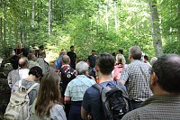 Waldbegehung mit Siegesmund und Kieling Bild: Waldbegehung mit Siegesmund und Kieling