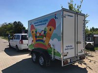 Hüpfeburg geklaut Bild: Hüpfeburg geklaut
