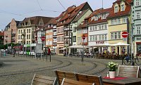 Senioren mit Altstadt-Express in Erfurt unterwegs Bild: Senioren mit Altstadt-Express in Erfurt unterwegs