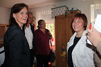 Bild: Staatssekret&auml;rin in Kita