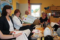 Bild: Staatssekret&auml;rin in Kita