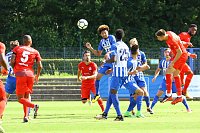 Wieder nicht belohnt - Wacker verliert bei Hertha Bild: Wieder nicht belohnt - Wacker verliert bei Hertha