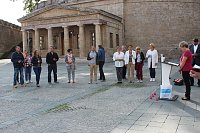 Menschenkette gegen Gewalt Bild: Menschenkette gegen Gewalt