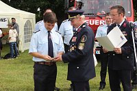 Vereine feiern mit den Kameraden der FFW Bild: Vereine feiern mit den Kameraden der FFW