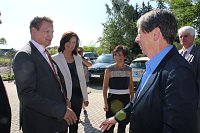 Bild: Feierlicher Spatenstich