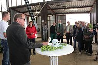Bild: Start der Hopfenernte in Gro&szlig;enehrich