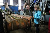 Bild: Start der Hopfenernte in Gro&szlig;enehrich