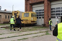 Am Gelände des Eisenbahnvereines in der Erfurter Straße / Am Petersenschacht fand am späten Nachmittag eine Rettungsgroßübung statt (<b>Update</b>)... Die diesjährigen Großübung fand in der Nähe des Hauptbahnhofs in Sondershausen statt. Alle drei Jahr steht so eine Großübung auf dem Plan. Waren es beim beim letzten Mal 30 Verletzte in einem Eisenbahnwaggon, waren dieses dieses Mal "nur" acht verl Bild: Am Gelände des Eisenbahnvereines in der Erfurter Straße / Am Petersenschacht fand am späten Nachmittag eine Rettungsgroßübung statt (<b>Update</b>)... Die diesjährigen Großübung fand in der Nähe des Hauptbahnhofs in Sondershausen statt. Alle drei Jahr steht so eine Großübung auf dem Plan. Waren es beim beim letzten Mal 30 Verletzte in einem Eisenbahnwaggon, waren dieses dieses Mal "nur" acht verl