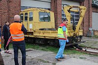 Am Gelände des Eisenbahnvereines in der Erfurter Straße / Am Petersenschacht fand am späten Nachmittag eine Rettungsgroßübung statt (<b>Update</b>)... Die diesjährigen Großübung fand in der Nähe des Hauptbahnhofs in Sondershausen statt. Alle drei Jahr steht so eine Großübung auf dem Plan. Waren es beim beim letzten Mal 30 Verletzte in einem Eisenbahnwaggon, waren dieses dieses Mal "nur" acht verl Bild: Am Gelände des Eisenbahnvereines in der Erfurter Straße / Am Petersenschacht fand am späten Nachmittag eine Rettungsgroßübung statt (<b>Update</b>)... Die diesjährigen Großübung fand in der Nähe des Hauptbahnhofs in Sondershausen statt. Alle drei Jahr steht so eine Großübung auf dem Plan. Waren es beim beim letzten Mal 30 Verletzte in einem Eisenbahnwaggon, waren dieses dieses Mal "nur" acht verl