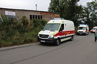 Am Gelände des Eisenbahnvereines in der Erfurter Straße / Am Petersenschacht fand am späten Nachmittag eine Rettungsgroßübung statt (<b>Update</b>)... Die diesjährigen Großübung fand in der Nähe des Hauptbahnhofs in Sondershausen statt. Alle drei Jahr steht so eine Großübung auf dem Plan. Waren es beim beim letzten Mal 30 Verletzte in einem Eisenbahnwaggon, waren dieses dieses Mal "nur" acht verl Bild: Am Gelände des Eisenbahnvereines in der Erfurter Straße / Am Petersenschacht fand am späten Nachmittag eine Rettungsgroßübung statt (<b>Update</b>)... Die diesjährigen Großübung fand in der Nähe des Hauptbahnhofs in Sondershausen statt. Alle drei Jahr steht so eine Großübung auf dem Plan. Waren es beim beim letzten Mal 30 Verletzte in einem Eisenbahnwaggon, waren dieses dieses Mal "nur" acht verl