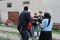 Am Gelände des Eisenbahnvereines in der Erfurter Straße / Am Petersenschacht fand am späten Nachmittag eine Rettungsgroßübung statt (<b>Update</b>)... Die diesjährigen Großübung fand in der Nähe des Hauptbahnhofs in Sondershausen statt. Alle drei Jahr steht so eine Großübung auf dem Plan. Waren es beim beim letzten Mal 30 Verletzte in einem Eisenbahnwaggon, waren dieses dieses Mal "nur" acht verl Bild: Am Gelände des Eisenbahnvereines in der Erfurter Straße / Am Petersenschacht fand am späten Nachmittag eine Rettungsgroßübung statt (<b>Update</b>)... Die diesjährigen Großübung fand in der Nähe des Hauptbahnhofs in Sondershausen statt. Alle drei Jahr steht so eine Großübung auf dem Plan. Waren es beim beim letzten Mal 30 Verletzte in einem Eisenbahnwaggon, waren dieses dieses Mal "nur" acht verl