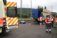 Am Gelände des Eisenbahnvereines in der Erfurter Straße / Am Petersenschacht fand am späten Nachmittag eine Rettungsgroßübung statt (<b>Update</b>)... Die diesjährigen Großübung fand in der Nähe des Hauptbahnhofs in Sondershausen statt. Alle drei Jahr steht so eine Großübung auf dem Plan. Waren es beim beim letzten Mal 30 Verletzte in einem Eisenbahnwaggon, waren dieses dieses Mal "nur" acht verl Bild: Am Gelände des Eisenbahnvereines in der Erfurter Straße / Am Petersenschacht fand am späten Nachmittag eine Rettungsgroßübung statt (<b>Update</b>)... Die diesjährigen Großübung fand in der Nähe des Hauptbahnhofs in Sondershausen statt. Alle drei Jahr steht so eine Großübung auf dem Plan. Waren es beim beim letzten Mal 30 Verletzte in einem Eisenbahnwaggon, waren dieses dieses Mal "nur" acht verl
