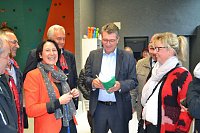 Bild: Minister zu Besuch im Ferienpark