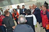 Bild: Minister zu Besuch im Ferienpark