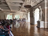 Bild: Radevas Eleven im Riesensaal in Sondershausen