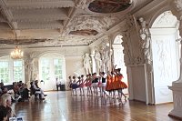Bild: Radevas Eleven im Riesensaal in Sondershausen