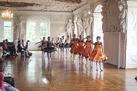 Bild: Radevas Eleven im Riesensaal in Sondershausen
