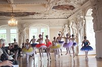 Bild: Radevas Eleven im Riesensaal in Sondershausen