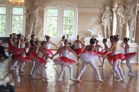 Bild: Radevas Eleven im Riesensaal in Sondershausen