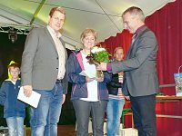 Bild: "Frankenh&auml;user Blumensommer" Im Rahmen des Frankenh&auml;user Bauernmarktes fand die Auswertung der Aktion "Frankenh&auml;user Blumensommer" 2017