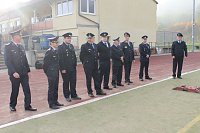 Bild: Leistungsspange von jungen Feuerwehrleuten erk&auml;mpft