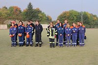 Bild: Leistungsspange von jungen Feuerwehrleuten erk&auml;mpft