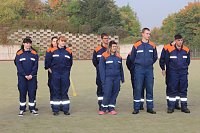 Bild: Leistungsspange von jungen Feuerwehrleuten erk&auml;mpft