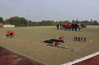 Bild: Leistungsspange von jungen Feuerwehrleuten erk&auml;mpft