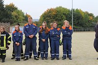 Bild: Leistungsspange von jungen Feuerwehrleuten erk&auml;mpft
