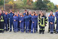 Bild: Leistungsspange von jungen Feuerwehrleuten erk&auml;mpft