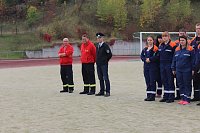 Bild: Leistungsspange von jungen Feuerwehrleuten erk&auml;mpft